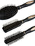 3 Pack Anti-Static Detangling Hair Brushes – Oval, Round & Vent Paddle Comb Set for Wet & Dry Hair – Massage & Shine for Women, Men & Kids