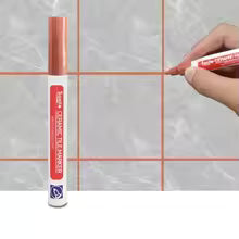 1/3 Pcs Waterproof White Marker Pen Wall Seam Repair Tiles Grout Markers Pens Floor Bathroom Decontamination Paint Brush Tools