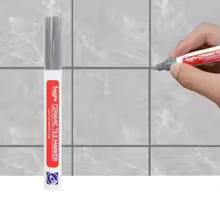 1/3 Pcs Waterproof White Marker Pen Wall Seam Repair Tiles Grout Markers Pens Floor Bathroom Decontamination Paint Brush Tools