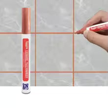 1/3 Pcs Waterproof White Marker Pen Wall Seam Repair Tiles Grout Markers Pens Floor Bathroom Decontamination Paint Brush Tools