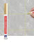 1/3 Pcs Waterproof White Marker Pen Wall Seam Repair Tiles Grout Markers Pens Floor Bathroom Decontamination Paint Brush Tools