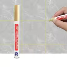 1/3 Pcs Waterproof White Marker Pen Wall Seam Repair Tiles Grout Markers Pens Floor Bathroom Decontamination Paint Brush Tools