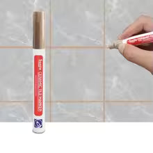 1/3 Pcs Waterproof White Marker Pen Wall Seam Repair Tiles Grout Markers Pens Floor Bathroom Decontamination Paint Brush Tools