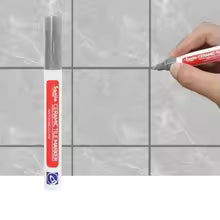 1/3 Pcs Waterproof White Marker Pen Wall Seam Repair Tiles Grout Markers Pens Floor Bathroom Decontamination Paint Brush Tools