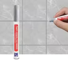 1/3 Pcs Waterproof White Marker Pen Wall Seam Repair Tiles Grout Markers Pens Floor Bathroom Decontamination Paint Brush Tools
