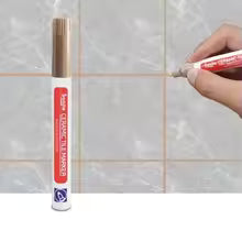 1/3 Pcs Waterproof White Marker Pen Wall Seam Repair Tiles Grout Markers Pens Floor Bathroom Decontamination Paint Brush Tools