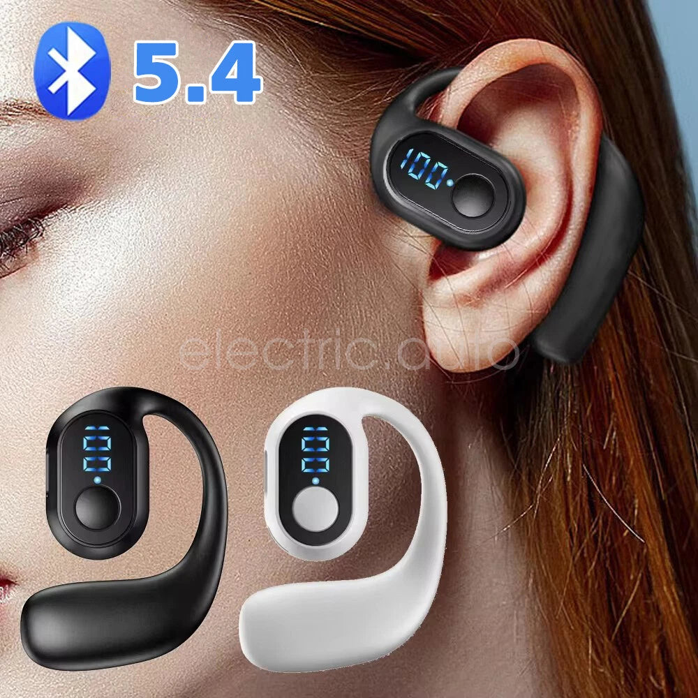 Bluetooth 5.3 TWS Wireless Ear Hook Headphones  HiFi Stereo Noise Cancelling Earbuds  Waterproof Sport Headset for Huawei Xiaomi