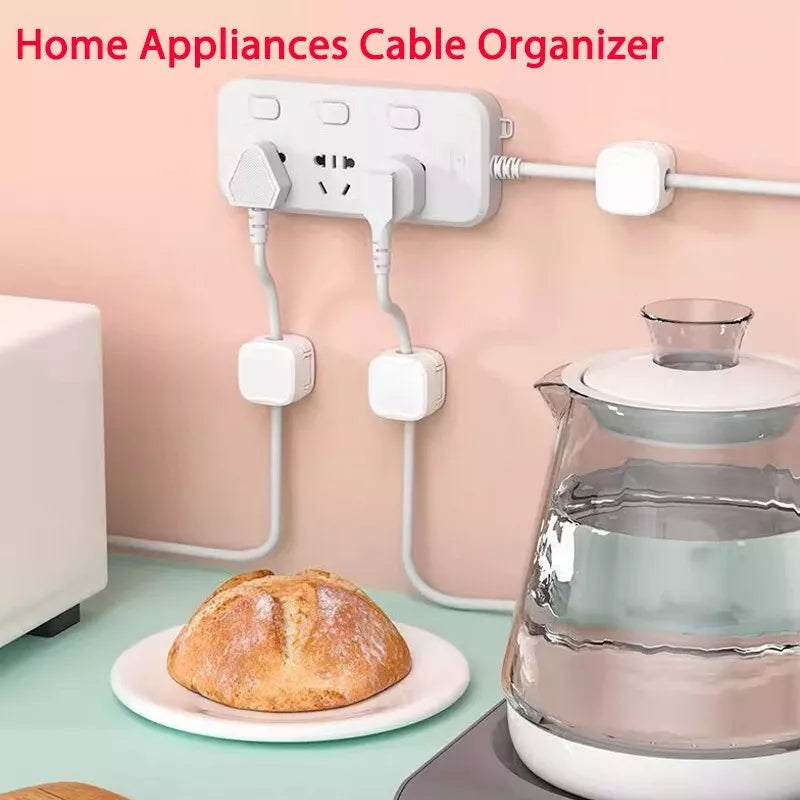 Magnetic Cable Clip Holder – Adhesive Cord Organizer for Desk, Home & Office Wire Management