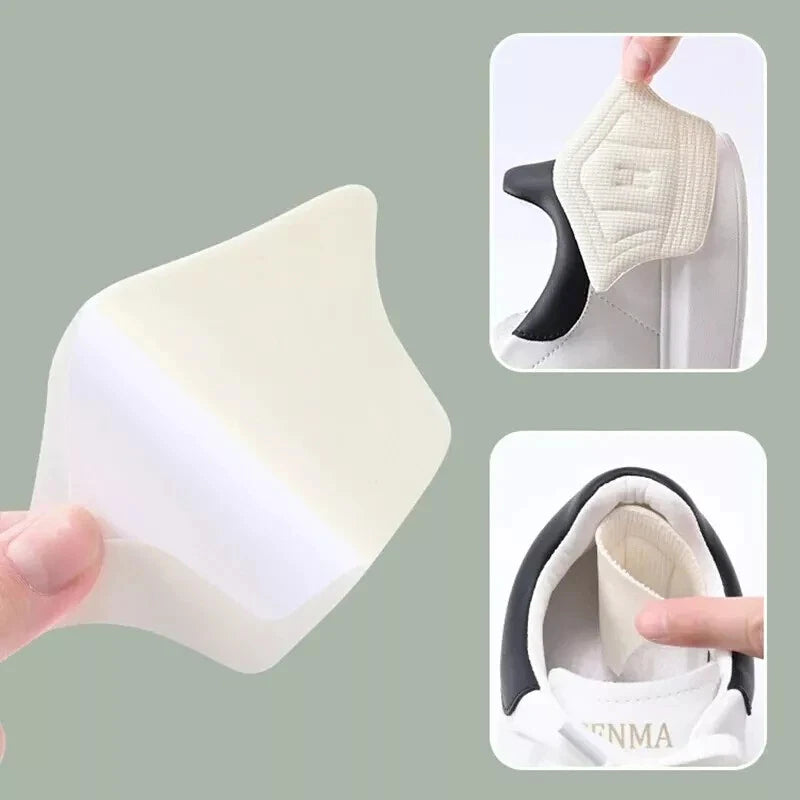 3/6 Pairs Heel Pads for Shoes – Anti-Wear Cushion Inserts, Adjustable Back Stickers for Sport & Casual Footwear