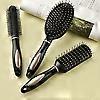 3 Pack Anti-Static Detangling Hair Brushes – Oval, Round & Vent Paddle Comb Set for Wet & Dry Hair – Massage & Shine for Women, Men & Kids