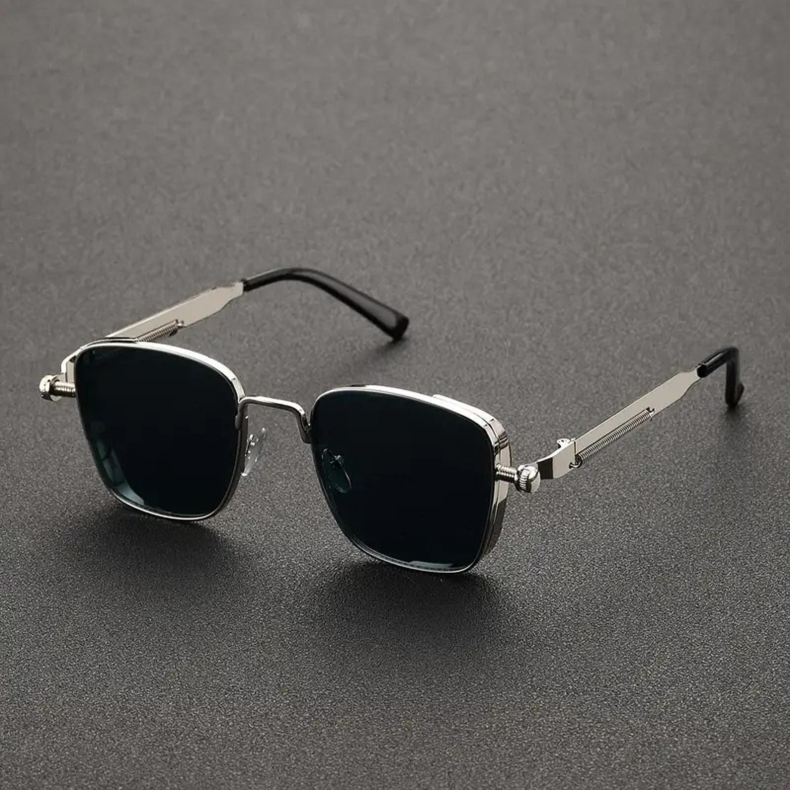 2025 Trendy Men's Polarized Sunglasses – Premium Metal Frame, UV Protection, Driving & Outdoor Use