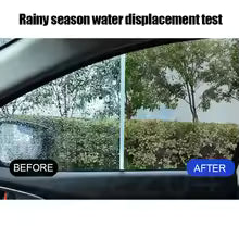 Car Glass Anti-rain Water Spray Repellent Nano Coating Hydrophobic Waterproof Agent Oil Film Removing Auto Glass Film Agent